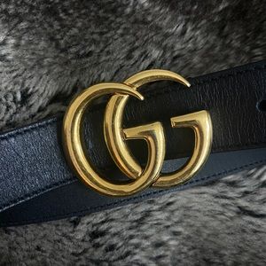 Gucci GG Marmont leather belt